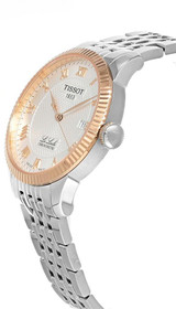 TISSOT T-Gold Le Locle COSC Automatic 39MM 18k Rose Gold Bezel Men's Watch T932.408.41.033.00 / T9324084103300 