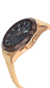 TISSOT T-Touch Connect Sport Quartz 43.75MM Rose Gold Silicone Men's Watch T153.420.47.051.05 / T1534204705105 